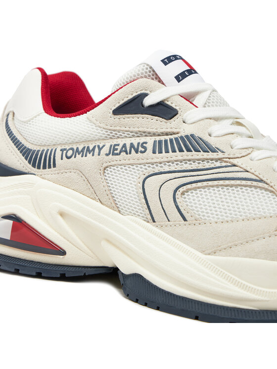 Tommy Jeans Sneakers Confortable Runner EM0EM01416 Beige Modivo