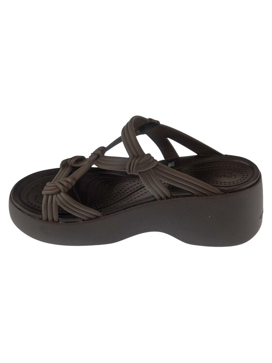 Crocs Crocs Sandali Brooklyn Knot Sky Sandal W Marrone