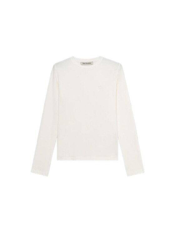 Trussardi Trussardi T-shirt G1096000183N011 Bianco Slim Fit