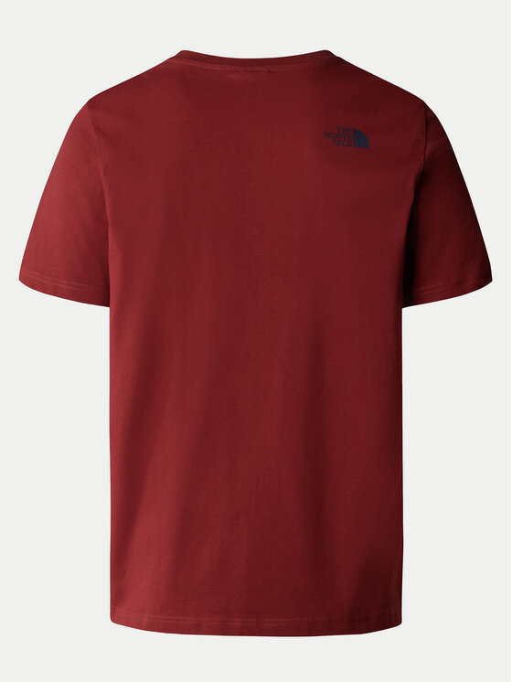 The North Face The North Face Póló Rust 2 NF0A87NW Piros Regular Fit