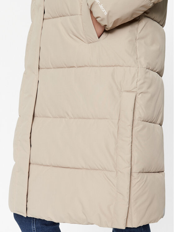 Calvin Klein Jeans Calvin Klein Jeans Daunenjacke J20J221897 Beige Regular Fit