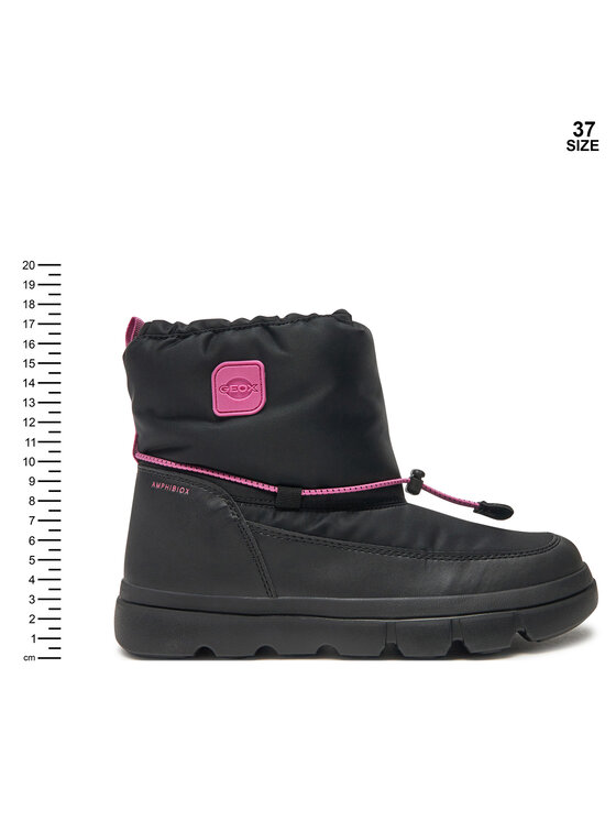Geox Geox Sněhule Willaboom J46HWE 0FU54 C0922 S Černá