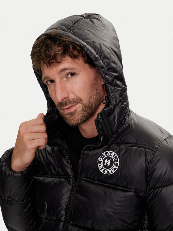 KARL LAGERFELD KARL LAGERFELD Kurtka zimowa 505404 543590 Czarny Regular Fit
