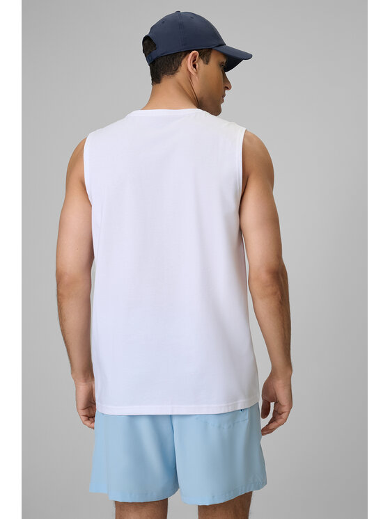 4F 4F Tank top BEACHWEAR Bílá Regular Fit