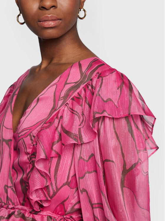 Ted Baker Ted Baker Kokteiļkleita Victoir 266152 Rozā Regular Fit