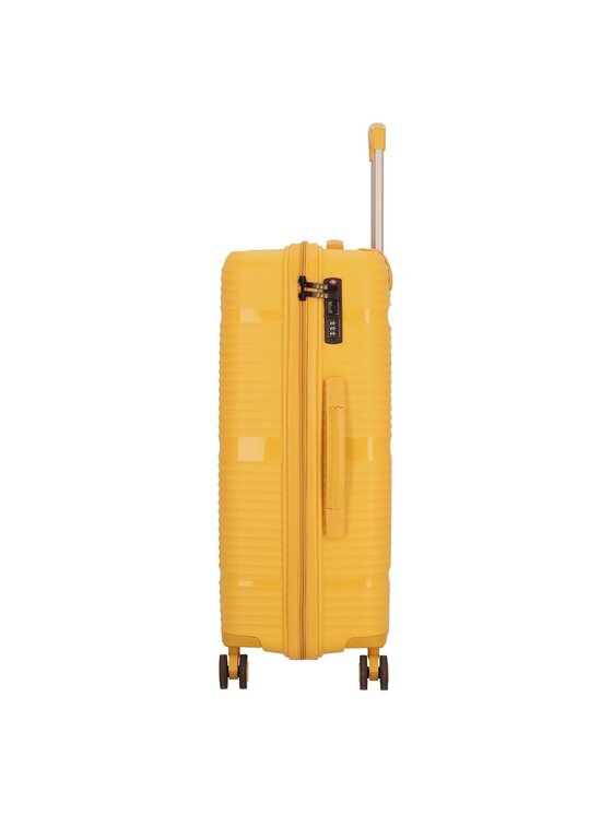 D&N D&N Komplet walizek 302608 Żółty
