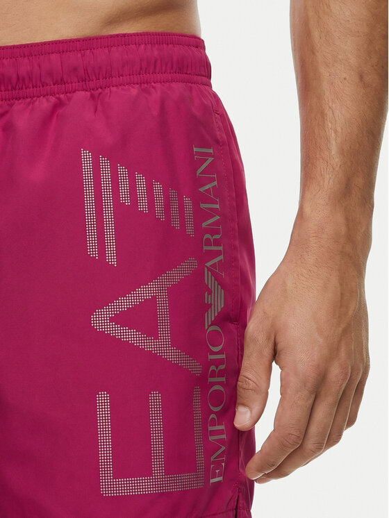 EA7 Emporio Armani EA7 Emporio Armani Szorty kąpielowe 7M002001 AF14497 MA090 Różowy Regular Fit