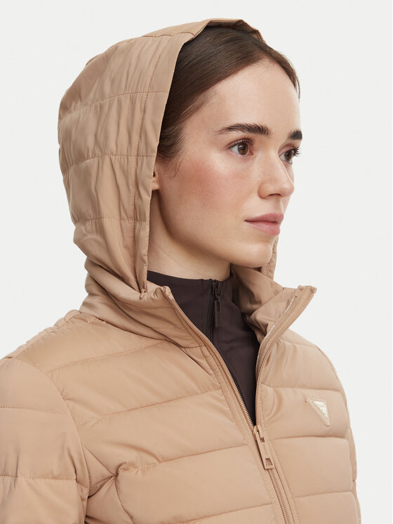 Guess Guess Bunda pro přechodné období V4YL04 WF3X0 Béžová Regular Fit