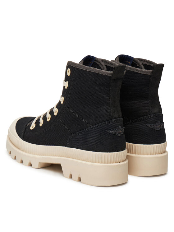 Aeronautica Militare Aeronautica Militare Tenisice 251SC305DCT354 Crna
