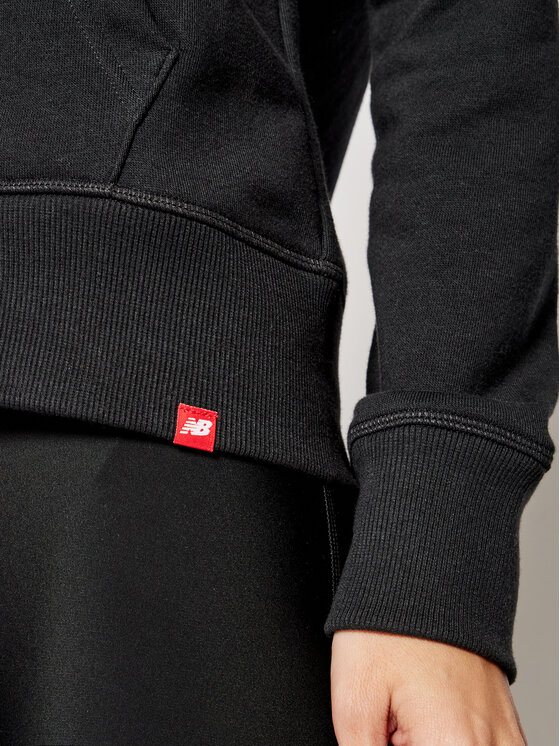 New Balance New Balance Felpa Essentials WJ03530 Nero Relaxed Fit