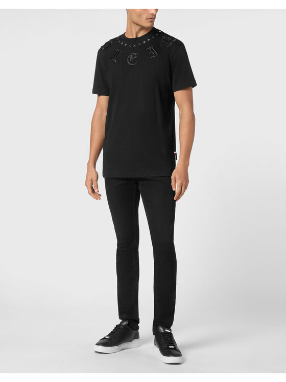 PHILIPP PLEIN PHILIPP PLEIN T-shirt 14687 Nero Regular Fit