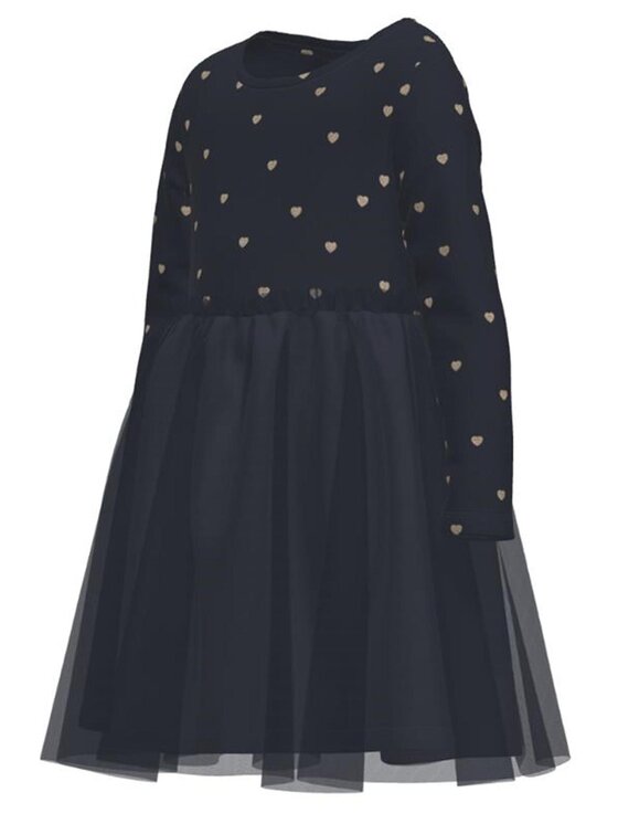 NAME IT NAME IT Kleid für den Alltag 13221711 Dunkelblau Regular Fit