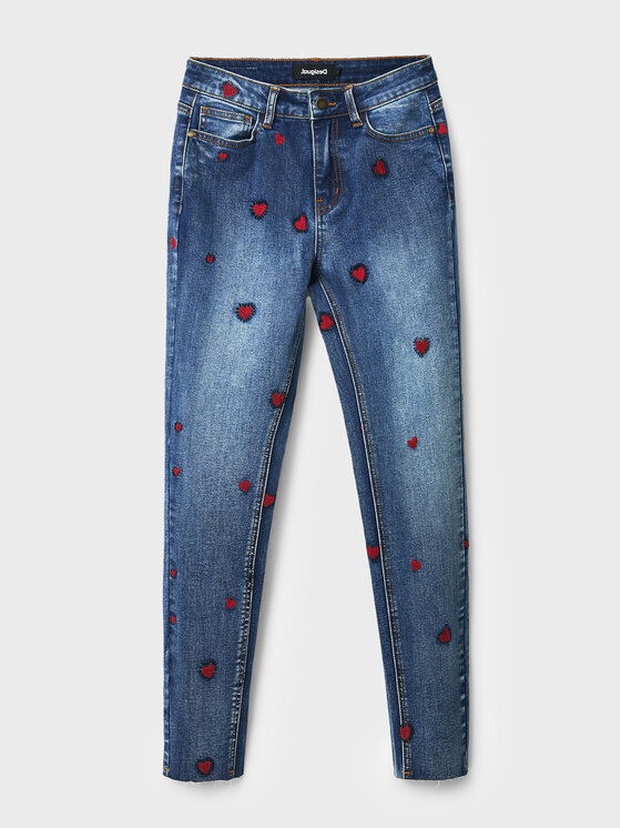 Desigual Desigual Jeans Amore 22WWDD17 Dunkelblau Skinny Fit