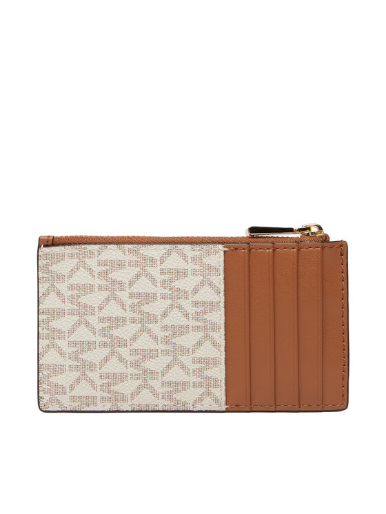 MICHAEL Michael Kors MICHAEL Michael Kors Kreditkartenetui 32F5GJ6D8B Écru