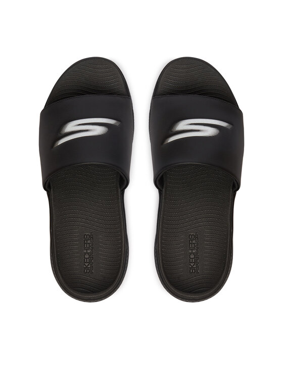 Skechers Skechers Klapki 229269/BLK Czarny