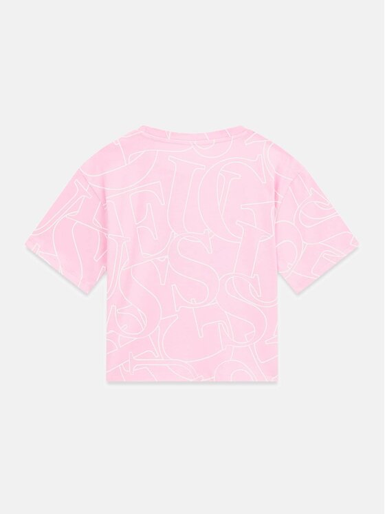 Guess Kids Guess Kids Tank top 183820 Růžová Classic Fit