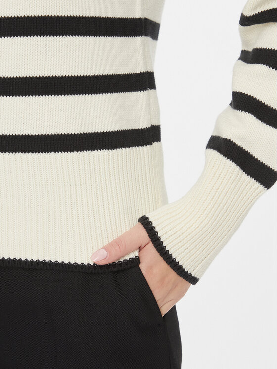 Vila Vila Светр 14092999 Écru Regular Fit
