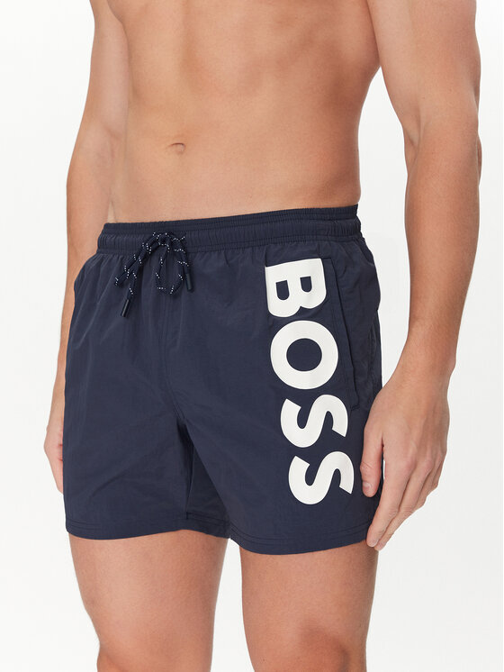 BOSS Boss Szorty kąpielowe 26058 Niebieski Comfort Fit