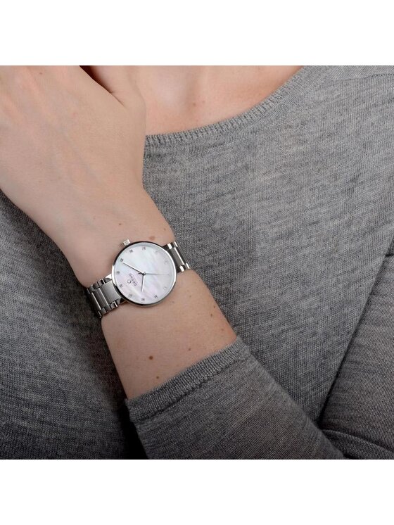 Obaku Obaku Zegarek V189LXCPSC Srebrny
