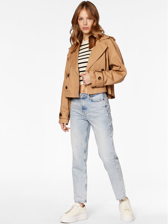 Giacca di transizione Cam 19204 Beige Relaxed Fit