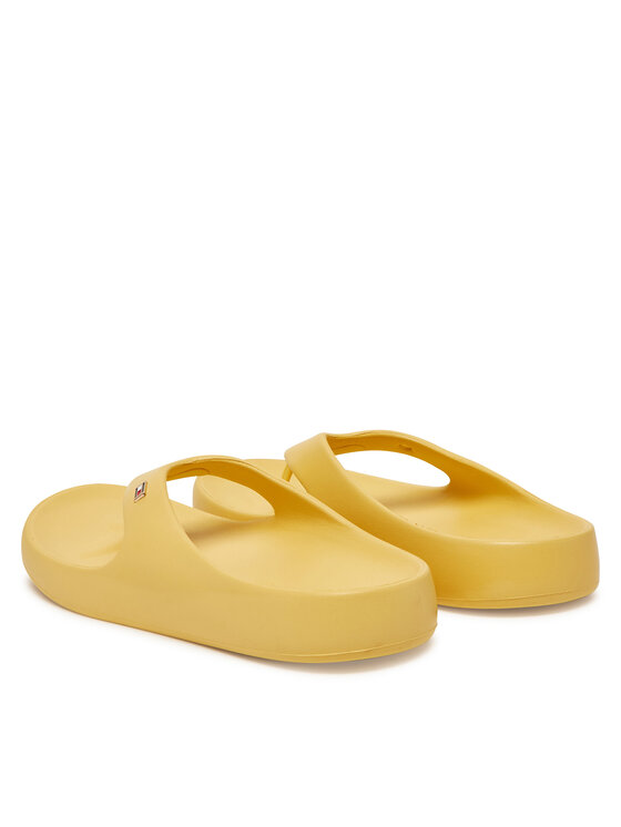 Tommy Hilfiger Tommy Hilfiger Varbavahesandaalid Comfort Beach Sandal FW0FW08522 Kollane