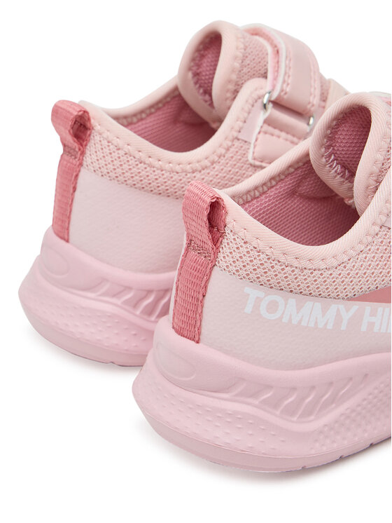 Tommy Hilfiger Tommy Hilfiger Снікерcи Low Cut Lace-Up/Velcro Sneaker T1A9-33990-1843 M Рожевий