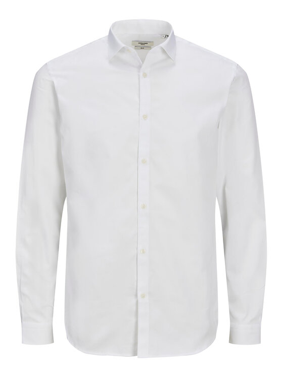Jack&Jones Jack&Jones Krekls 12201905 Balts Slim Fit