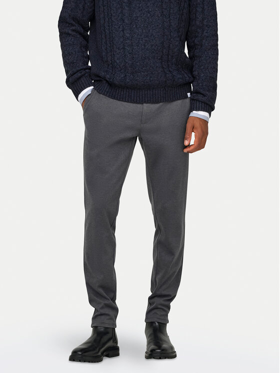 Only & Sons Only & Sons Chino kalhoty 22031061 Šedá Slim Fit