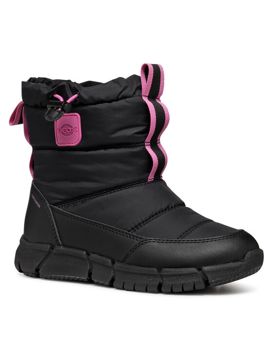 Geox Geox Čizme za snijeg J Flexyper Girl B Ab J46APB 0FU54 C9B8L M Crna