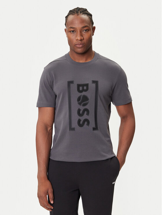 BOSS BOSS T-Shirt Iconic TL 50543905 Szary Relaxed Fit
