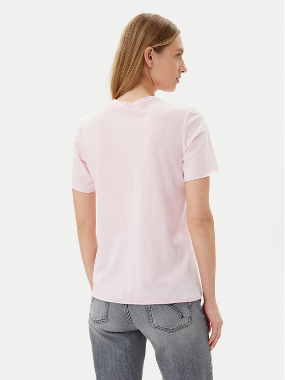 ONLY ONLY Тишърт Lucy 15307412 Розов Regular Fit
