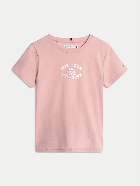 Tommy Hilfiger Tommy Hilfiger T-särk Monotype KG0KG08061 Roosa Regular Fit