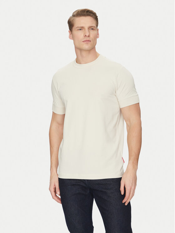 JOOP! Jeans JOOP! Jeans Majica 30044716 Bež Modern Fit