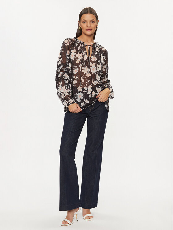 Guess Guess Bluzka Gilda W3GH60 WDW82 Kolorowy Relaxed Fit