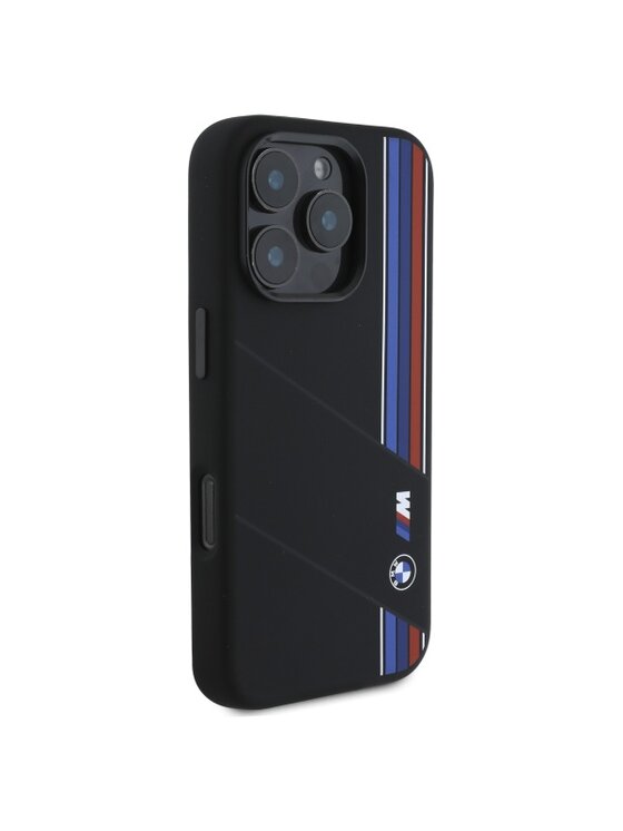 BMW Motorsport BMW Motorsport Etui na telefon Apple iPhone 16 Pro Czarny