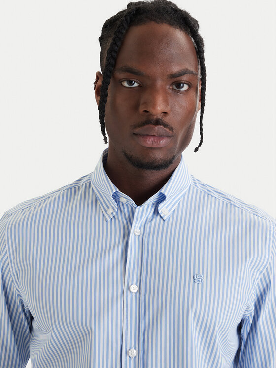 BOSS BOSS Сорочка H-Liam 50562048 Блакитний Regular Fit