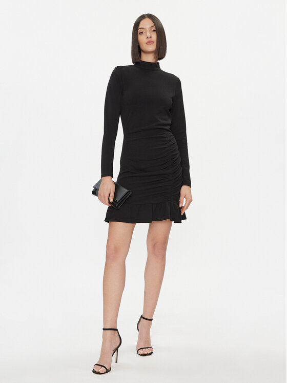 Morgan Morgan Rochie de zi 232-RJUST.F Negru Regular Fit