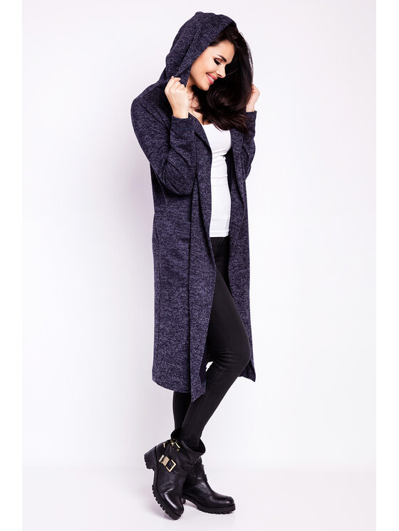 Infinite You Infinite You Cardigan M118 Blu scuro Basic Fit