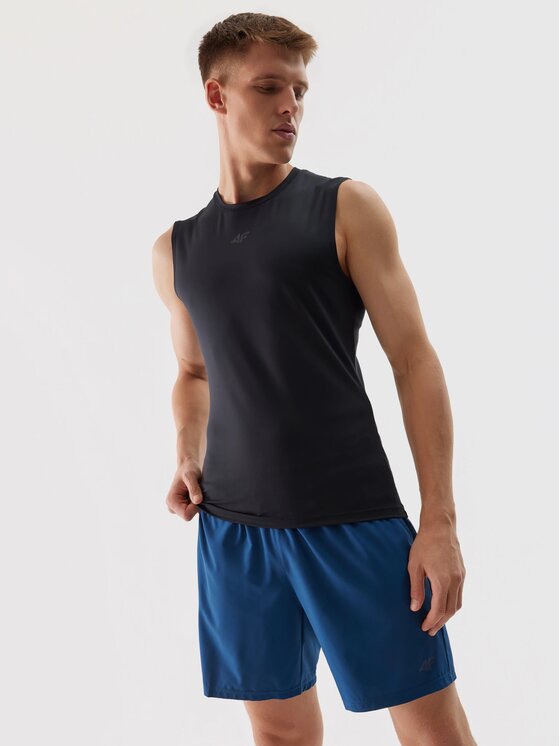 4F 4F Športové kraťasy 4FWSS24TFSHM574-31S Modrá Regular Fit