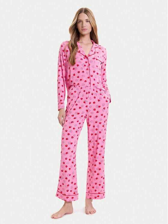 Kate Spade Kate Spade Pizsama KSI82756 Rózsaszín Relaxed Fit