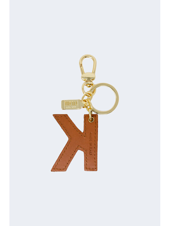 Alviero Martini Prima Classe Alviero Martini Prima Classe Portachiavi LETTERA Beige