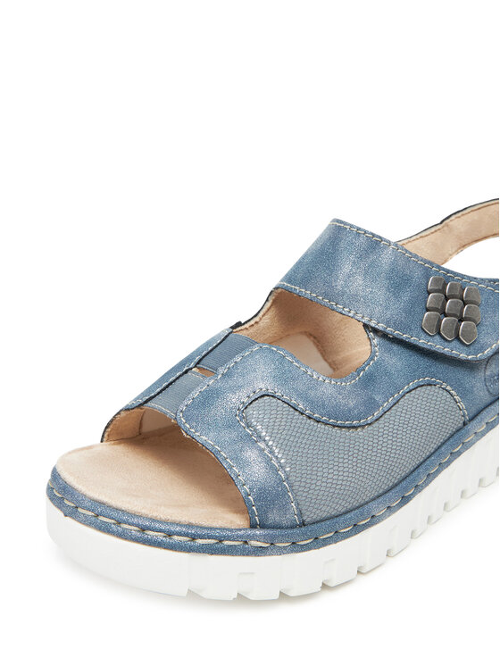Rieker Rieker Sandalen V1389-12 Blau
