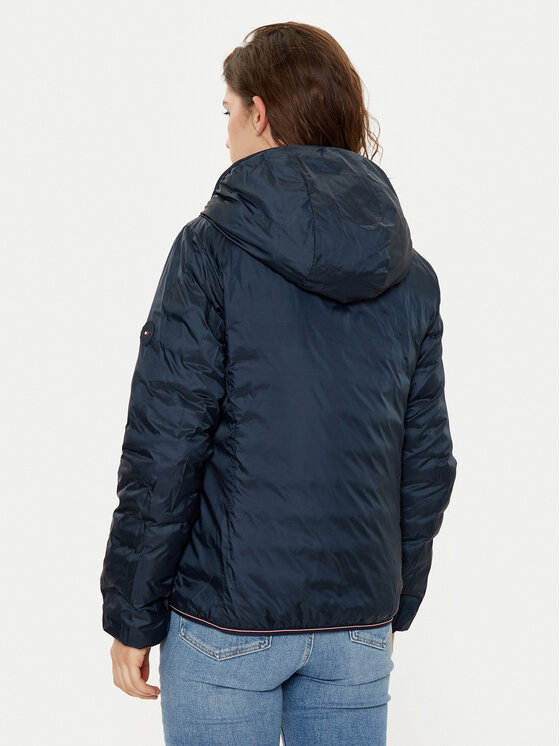 Tommy Hilfiger Tommy Hilfiger Átmeneti kabát WW0WW45317 Kék Regular Fit