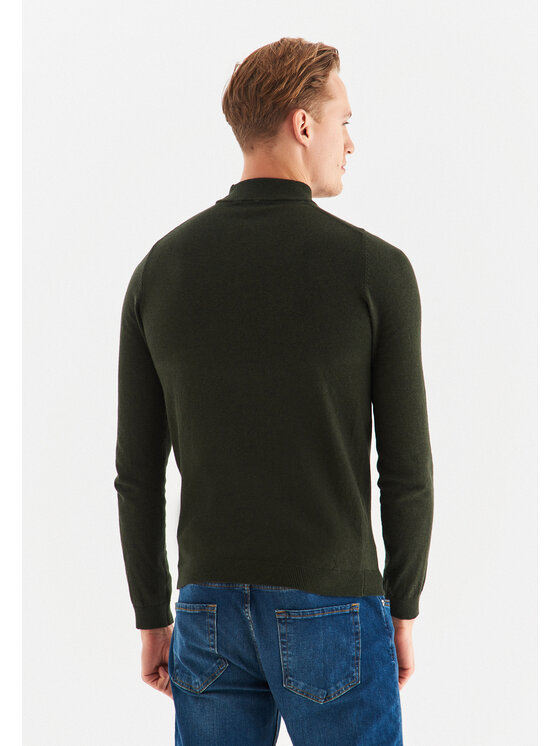 Pako Lorente Pako Lorente Sweter P22WF-2X-007 Zielony Classic Fit
