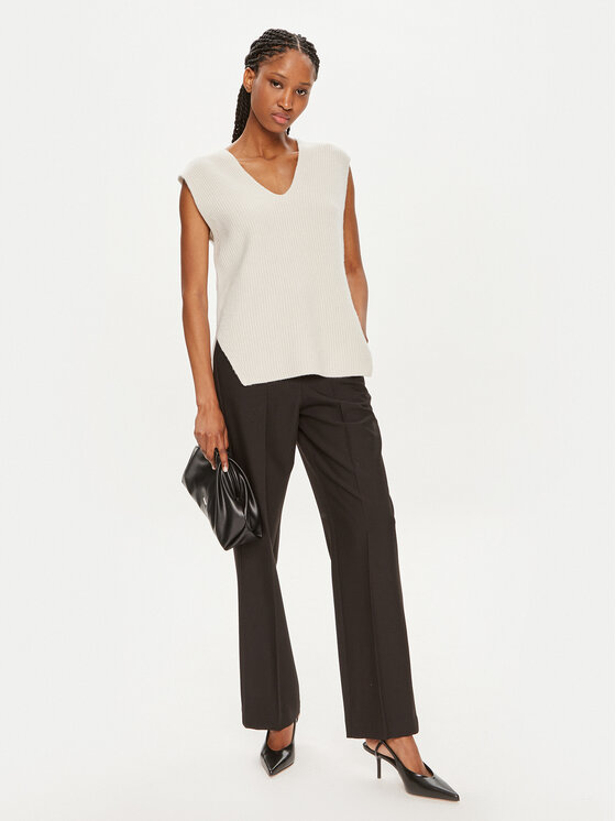 Calvin Klein Calvin Klein Džemperis K20K207249 Écru Regular Fit