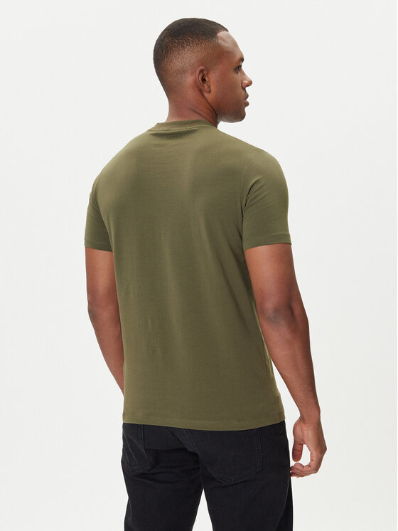 KARL LAGERFELD KARL LAGERFELD Marškinėliai 755032 554221 Žalia Regular Fit