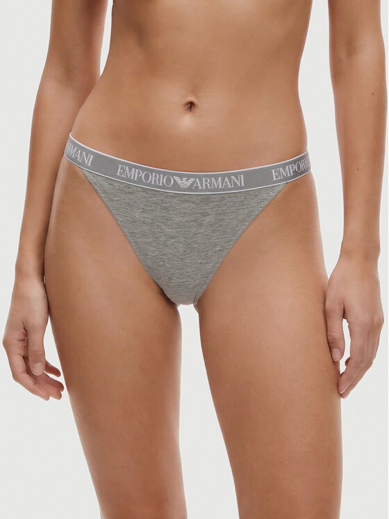 Emporio Armani Underwear Emporio Armani Underwear Σετ στρινγκ EW000405 AF19026 M8194 Γκρι