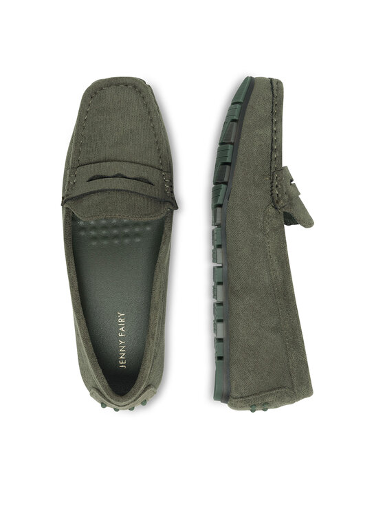 Jenny Fairy Jenny Fairy Mokasyny WYL123-4 Zielony