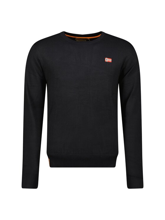 Geographical Norway Geographical Norway Bluza WY1173H/GN-Black Czarny Regular Fit