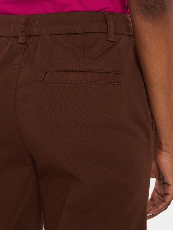 United Colors Of Benetton United Colors Of Benetton Chino hlače 4GD7DF061 Rjava Regular Fit